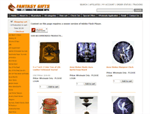 Tablet Screenshot of fantasy-gift.com